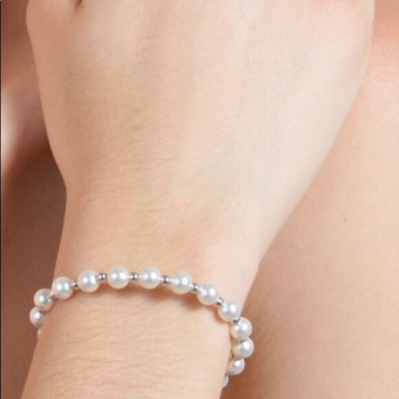 Swarovski authentic CrystalsWhiteRhodium bracelet  - Picture 2 of 10